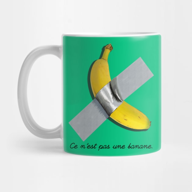 Ce N'est Pas Une Banane. by SteelWoolBunny